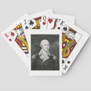 Jeu De Cartes Major général Nathaniel Greene (1742-1786), gravé