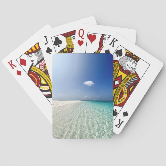 Jeu De Cartes Maldives (dos)
