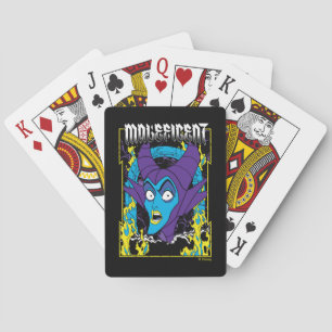 Jeu De Cartes Maléfique   Design néon