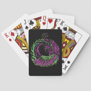 Jeu De Cartes Maléfique   Maîtresse de Mayhem Jouer aux cartes
