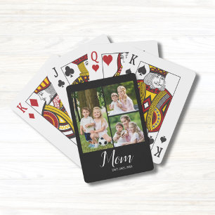 Jeu De Cartes Maman a établi un script noir 3 Photo