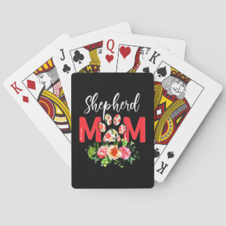 Jeu De Cartes Maman mignonne berger allemand