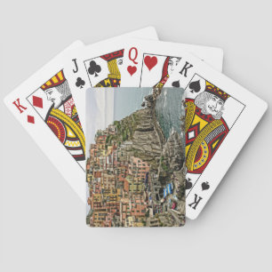 Jeu De Cartes Manarola - Les Cinque Terre - Italie -