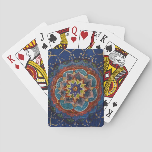 Jeu De Cartes Mandala Art (dos)