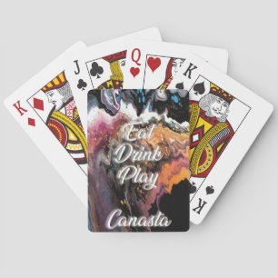 Jeu De Cartes Manger, Boire, Jouer Canasta
