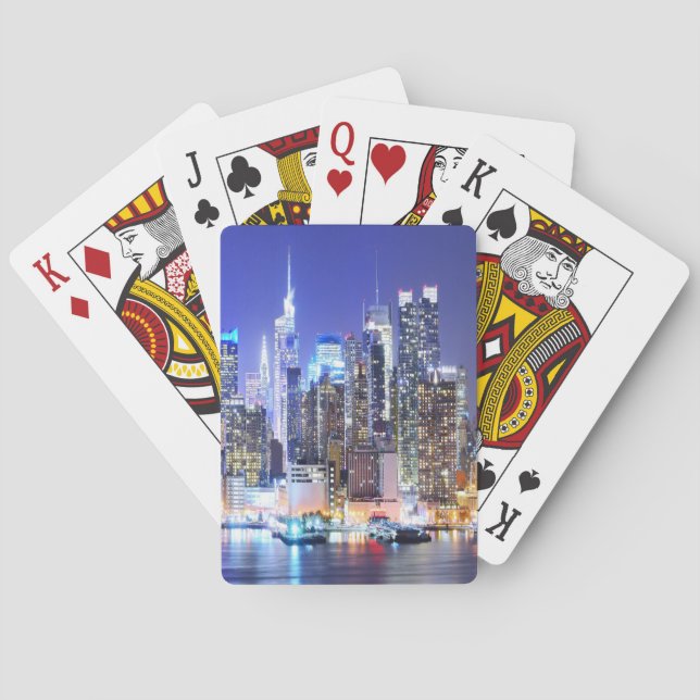 Jeu De Cartes Manhattan la nuit (dos)