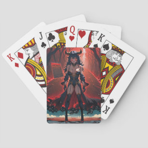 Jeu De Cartes Manifestation avec contact à Crossroads, Anime Dem
