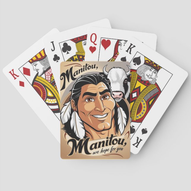 Jeu De Cartes Manitou (dos)