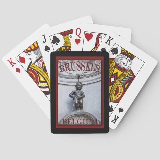 Jeu De Cartes Mannekin Pis (dos)