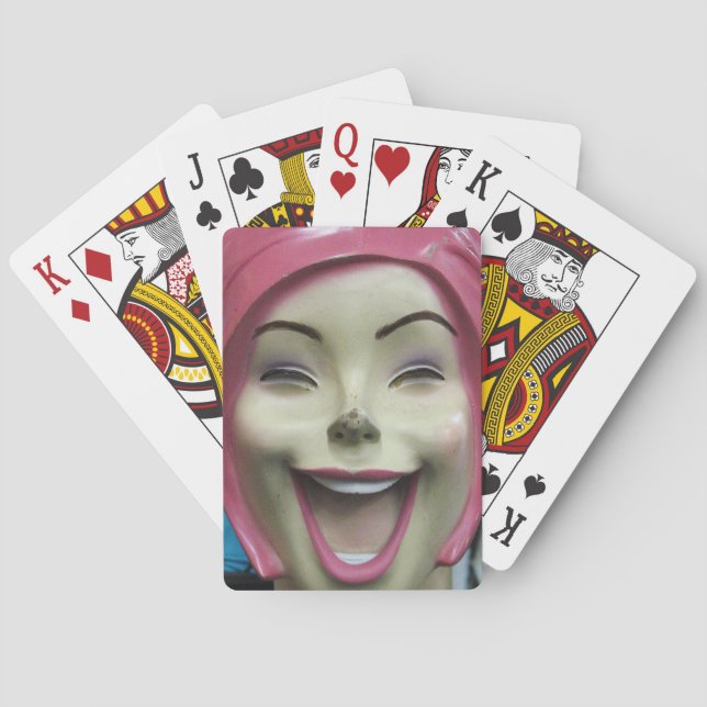 Jeu De Cartes Mannequin fou de rire ~ Uncanny Valley Girl (dos)