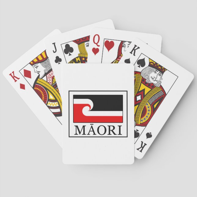 Jeu De Cartes Maori (dos)