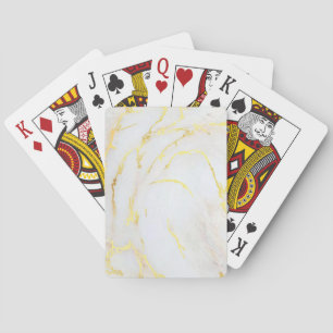 Jeu De Cartes Marbre d'or Créez votre propre Modèle vierge