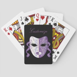Jeu De Cartes Mardi Gras Masque Thunder_Cove