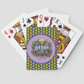 Jeu De Cartes Mardi Gras Poker Cards