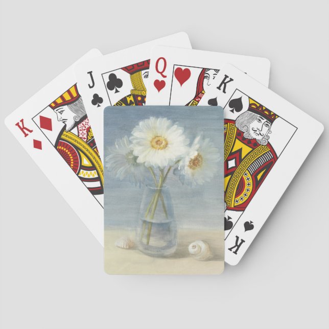Jeu De Cartes Marguerites et coquilles (dos)