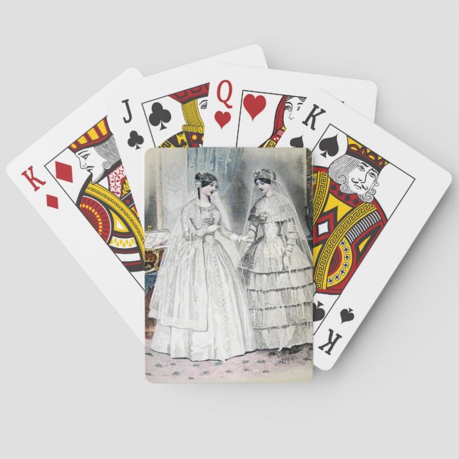 Jeu De Cartes Mariage antique (dos)
