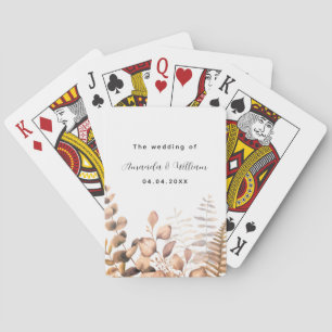 Jeu De Cartes Mariage de automne des noms de fougère des bois do