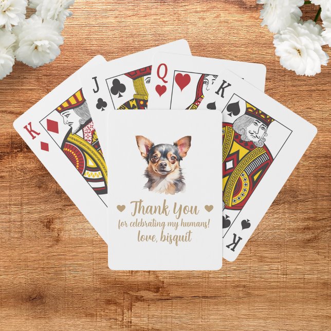 Jeu De Cartes Mariage de chien Favoriser la lecture de cartes (Créateur téléchargé)