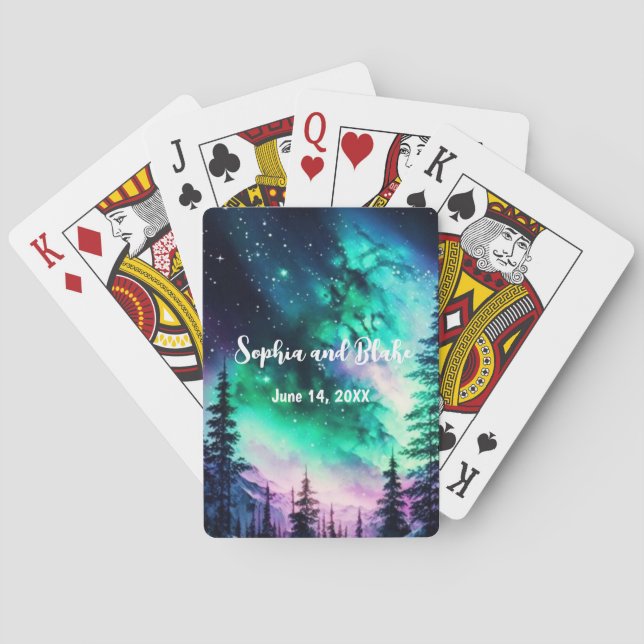 Jeu De Cartes Mariage des feux célestes du Nord (dos)