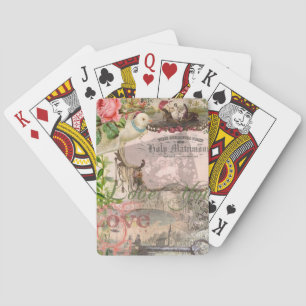 Jeu De Cartes Mariage élégant Mariage Vintage Antique Vintage