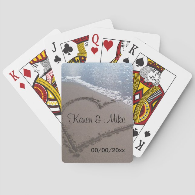 Jeu De Cartes Mariage plage (dos)