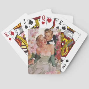 Jeu De Cartes Mariage vintage, mariée rétro et mariée mariée mar