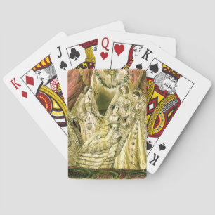 Jeu De Cartes Mariée Antique Mariage Vintage
