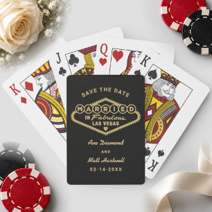 Jeu De Cartes Mariés dans le fabuleux Las Vegas Gold Save the Da