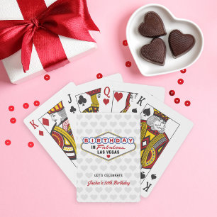 Jeu De Cartes Mariés dans un mariage fabuleux à Las Vegas avec m