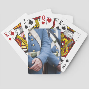 Jeu De Cartes Marines de l'ère de la guerre de Sécession américa