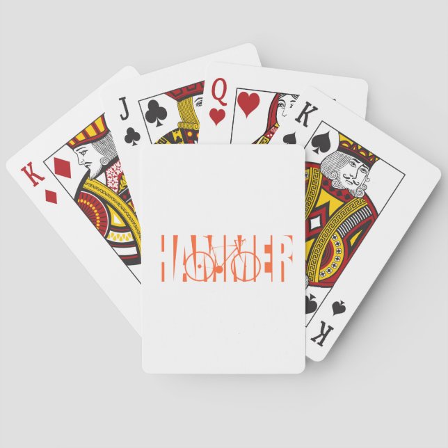 Jeu De Cartes Marteau (dos)