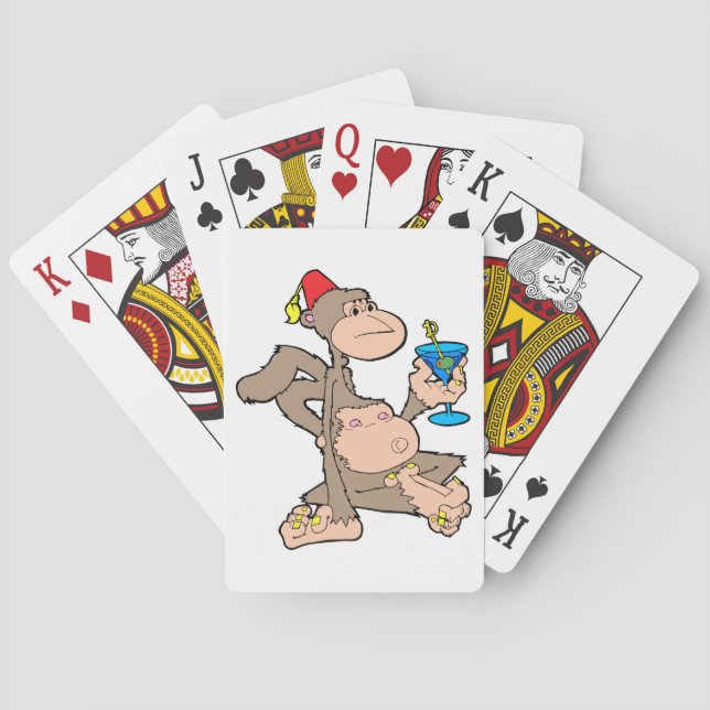 Jeu De Cartes Martini Monkey (dos)