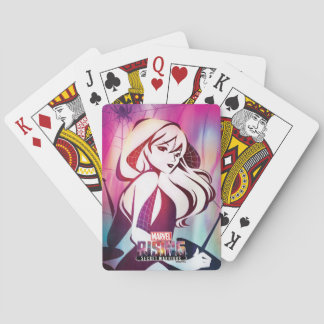 Jeu De Cartes Marvel Rising | Graphisme stylisé Ghost-Spider