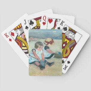 Jeu De Cartes Mary Cassatt - Enfants jouant sur la plage