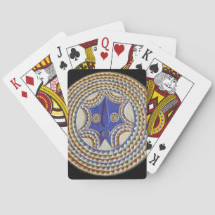 Jeu De Cartes Masque Tribal Africain