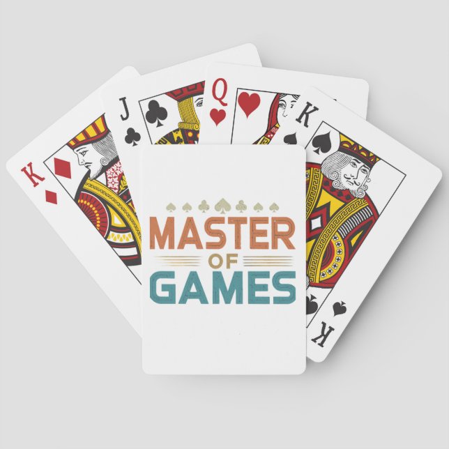 Jeu De Cartes Master of Games (dos)