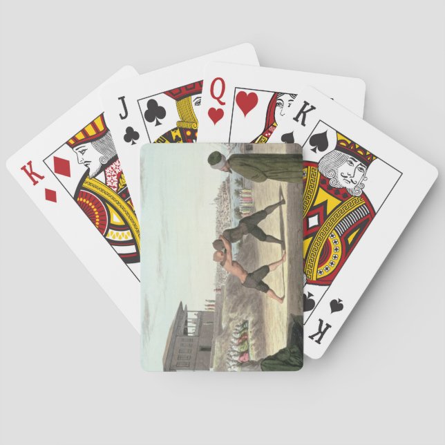 Jeu De Cartes Match de catch, Constantinople (la semaine sur le (dos)