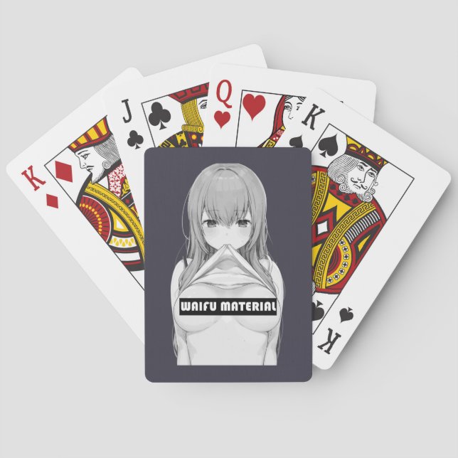 Jeu De Cartes Matériel Waifu   (dos)