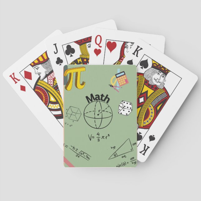 Jeu De Cartes Mathematics (dos)