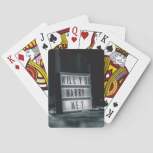 Jeu De Cartes  Me Marieras-Tu ?  La proposition de mariage roman
