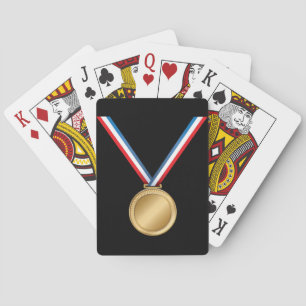 Jeu De Cartes Médaille d'or - Cartes de jeu