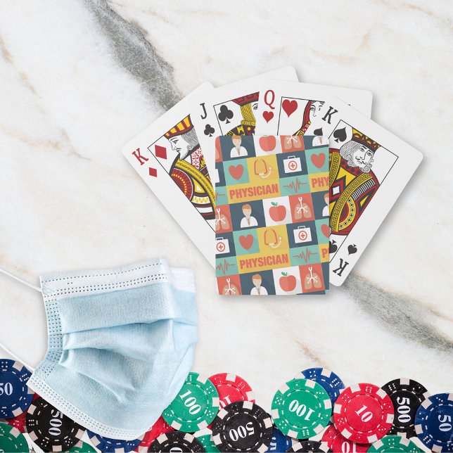 Jeu De Cartes Médecin Professionnel Iconique Conçu (Créateur téléchargé)