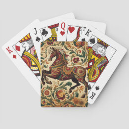 Jeu De Cartes Médiéval La marche enchantée en fleur