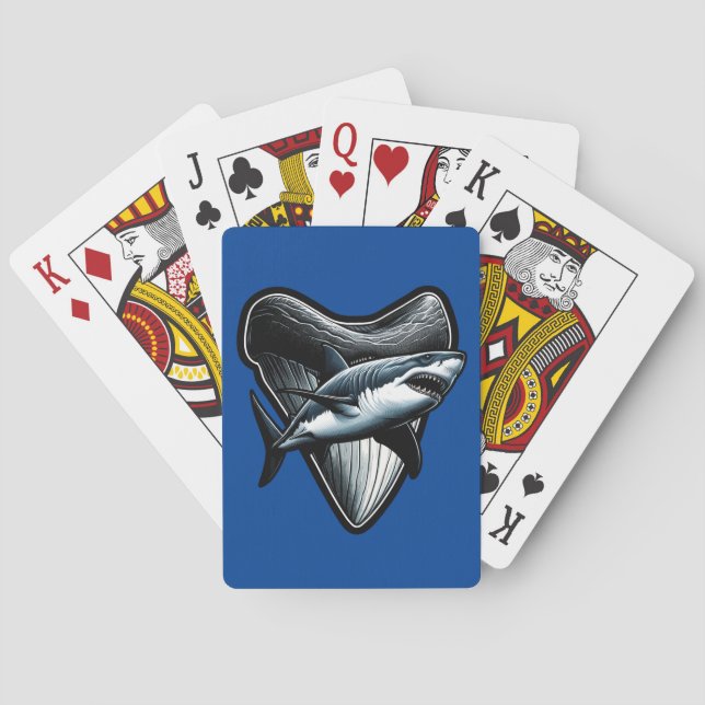 Jeu De Cartes Megalodon Tooth (dos)