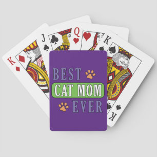 Jeu De Cartes Meilleur Cat Maman jamais