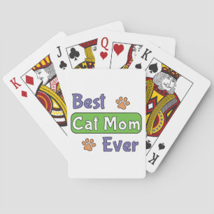 Jeu De Cartes Meilleure maman de chat de tous les temps
