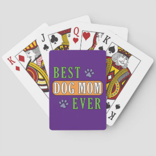 Jeu De Cartes Meilleure maman de chien jamais