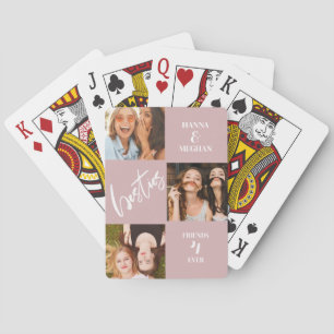 Jeu De Cartes Meilleurs amis Nom du collage photo