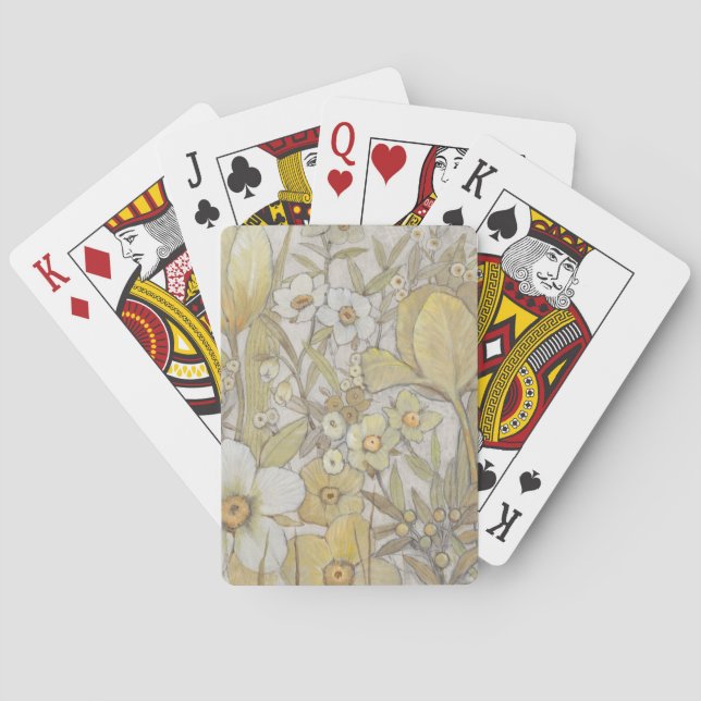 Jeu De Cartes Mélanger floral (dos)