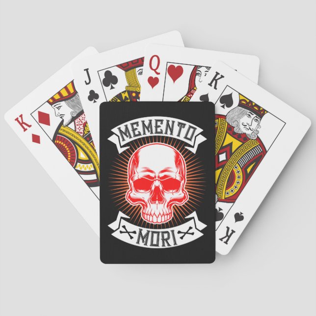 Jeu De Cartes Memento Mori Crull Votre heure sera venue (dos)